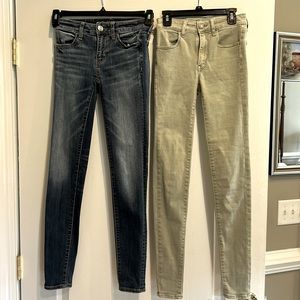American Eagle Jeggings, lot of 2